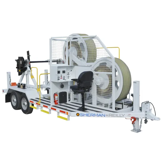 White Sherman Reilly White Bullwheel Puller Tensioner