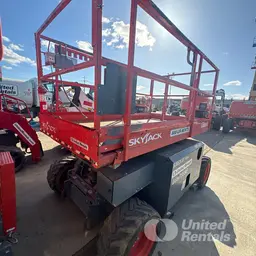 2019 Skyjack SJ6826RT Rough Terrain Scissor Lift