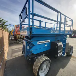2014 Genie GS-4390 RT Rough Terrain Scissor Lift