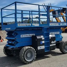 2017 Genie GS-4390 RT Rough Terrain Scissor Lift