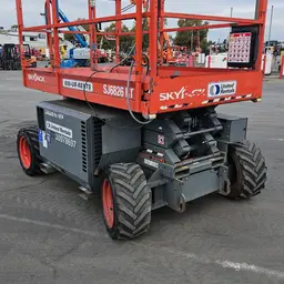 2019 Skyjack SJ6826RT Rough Terrain Scissor Lift