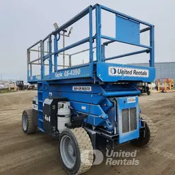 2017 Genie GS-4390 RT Rough Terrain Scissor Lift