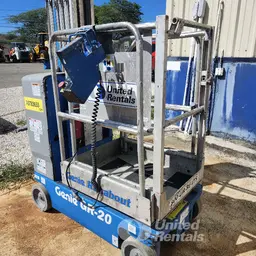 2018 Genie GR-20 Self-Propelled One-Person Lift