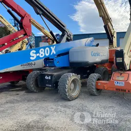 2017 Genie S-80X Boom Lift
