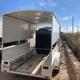 2016 Brock's Trailers 16' COOLING Evaporative Cooling Fan