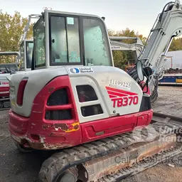 2021 Takeuchi TB370CL Mini Excavator