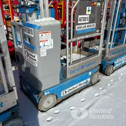 2017 Genie GR-15 Self-Propelled One-Person Lift