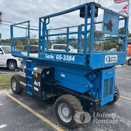 2016 Genie GS-3384 RT Rough Terrain Scissor Lift