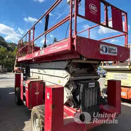 2016 MEC 6092RT Rough Terrain Scissor Lift