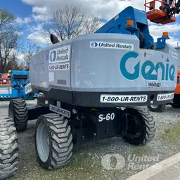 2016 Genie S-60X Boom Lift