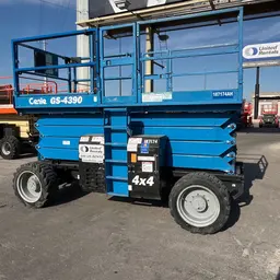 2017 Genie GS-4390 RT Rough Terrain Scissor Lift